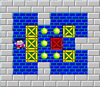 Level 14 from SOKOBAN clone BOXWORLD