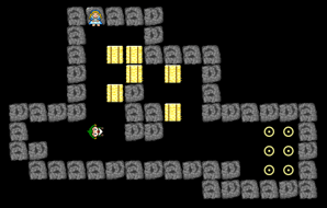 Screenshot Sokoban-Spiel